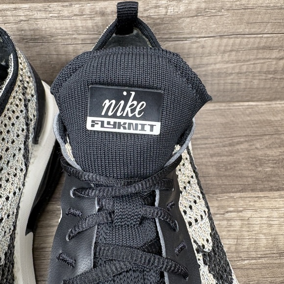 Nike Air Max Flyknit Racer Gray Black Womens US Size 8 FD2285-200 Running Shoes - Picture 3 of 10